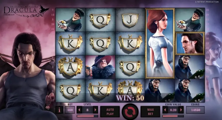 Dracula slot machine: combinazioni vincenti, gioca gratis!